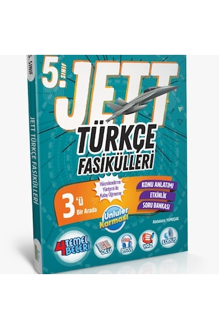Ünlüler Karması 5. Sınıf Jett Türkçe Fasikülleri 3ü 1 Arada Ünlüler Karması 5. Sınıf Jett Türkçe Fasikülleri 3ü 1 Arada