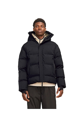 Jack & Jones 12261971 Erkek Siyah Mont & Kaban