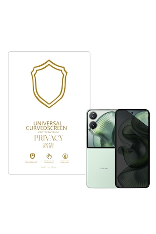Microcase Xiaomi Mix Flip 2 İle Uyumlu Privacy Gizlilik Filtreli Hayalet Nano Ekran Koruyucu-ekm110
