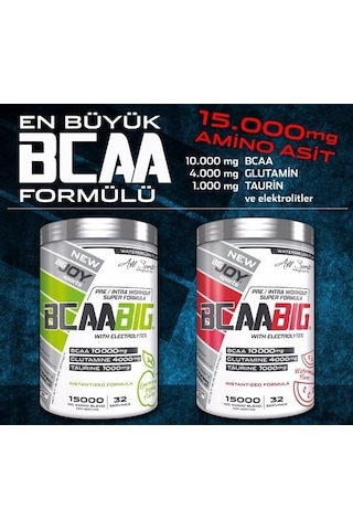 Bigjoy Bcaabig 544 Gr Bcaa Glutamine Taurine Karpuz Aromalı