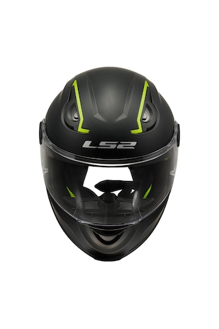 Ls2 Kıd Mat Siyah Çocuk Kask Siyah