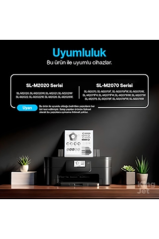 Kingjet Mlt d111l 20'li Paket Samsung Uyumlu Çipli Toner