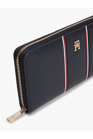 Tommy Hilfiger Th Icon Lrg Za Corp Kadın Mavi Cüzdan - Aw0aw18654