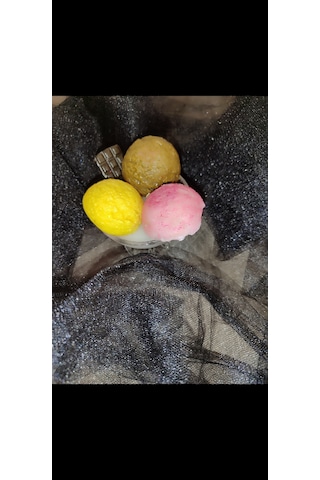 Dondurma Tabağı Dekoratif Mum