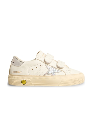 Golden Goose Çocuklar Için Deri Spor Ayakkabılar Sneakers Beyaz
