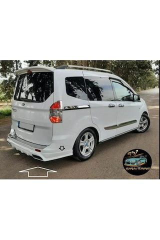 Ford Courier Arka Tampon Eki 2013-2022 Fiberglass Boyasız