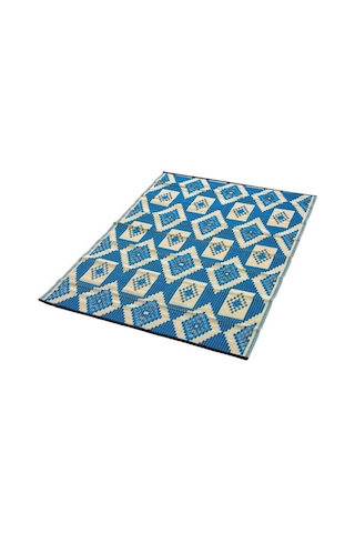 Plastik Hasır Piknik Plaj Hasırı Cami Outdoor Kilim 120 X 230 Cm Çok Renkli