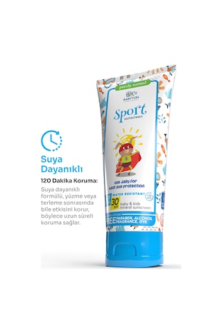 Babyton Suya Dayanıklı Güneş Kremi 30 SPF 100 ML