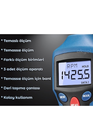 Cem At-8 ,optik/mekanik Takometre