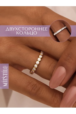 Miestilo 925 Ayar Gümüş Takı Bilezik Bi-renkli 253347143 Gri