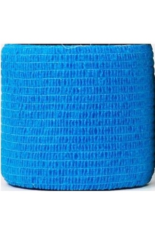 Tules Kendinden Yapışkanlı Coban Bandaj Mavi 5 CM x 4.5 M 12 Adet