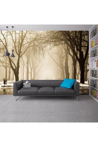 Ağaçlık Yol Duvar Posteri