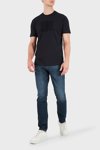 Armani Exchange Pamuklu Slim Fit Normal Bel Düz Paça Jeans Erkek Kot Pantolon Xm000070 Af29247 Mb010 Lacivert