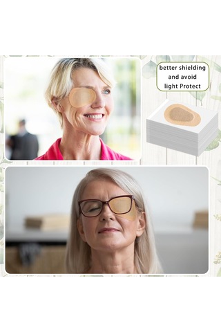 Shineyee 40'li Tek Kullanımlık Nefes Alabilir Göz Bandı - Ameliyat Sonrası Ve Günlük Koruma İçin Rahat Kullanım