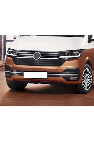 Volkswagen T6.1 Transporter Krom Ön Tampon Alt Izgara 4 Parça 2020 Ve Son