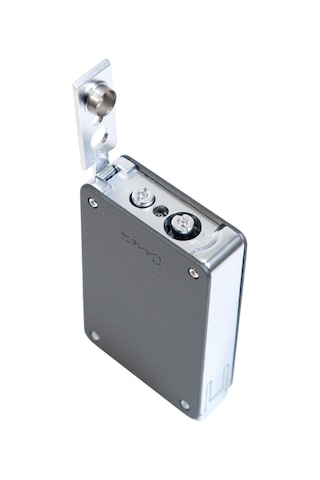 Caseti Çift Torch Pürmüz & Tek Torch Mum Alev Delicili Gunmetal Metal Puro Çakmağı