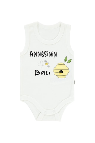 Civil Baby Bebek Çıtçıtlı Badi 1-18 Ay Ekru 14d20238023w1 Ekru
