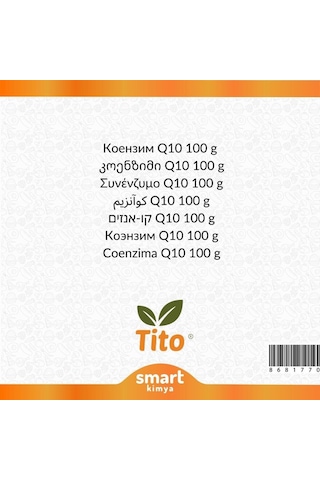 Koenzim Q10 100 G