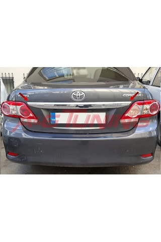 Toyota Corolla Krom Bagaj Çıtası 2011-2013 Paslanmaz Çelik N11.6025