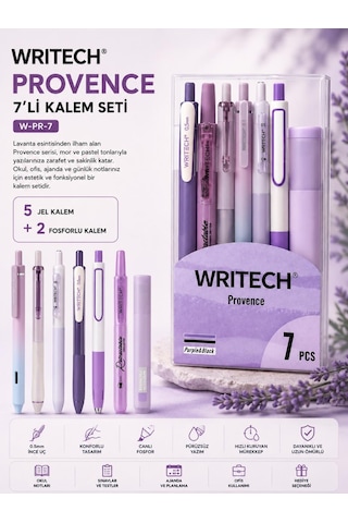 Writech W-pr-7 Provans Mor Kalem Seti 7'li Paket