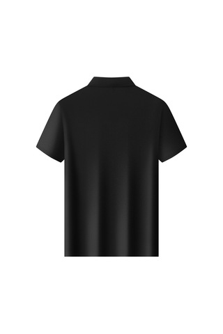 New Performance Premium Polo T-shirt 80% Nylon 20% Spandex Siyah