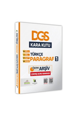 DGS Türkçenin Kara Kutusu Dijital Çözümlü Konu Özetli ÖSYM Çıkmış Soru Bankası 3lü Set Paket