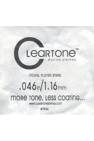 Cleartone Electric Single .046 Elektro Gitar Tek Tel