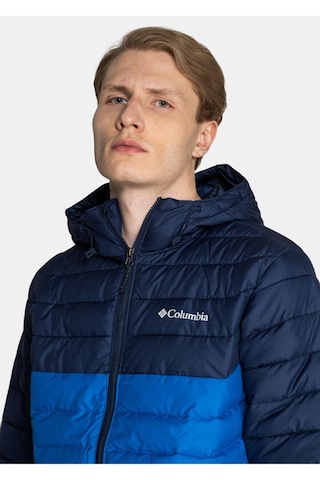 Columbia White Out Iı Hooded Omni-heat Erkek Mont Xo0477-489 Mavi - Lacivert
