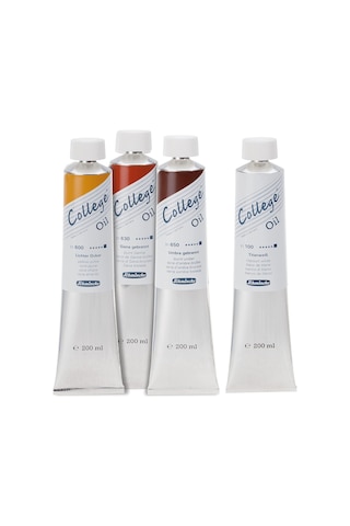 Schmincke College Yağlı Boya 200ml - N:650 Burnt Umber Diğer