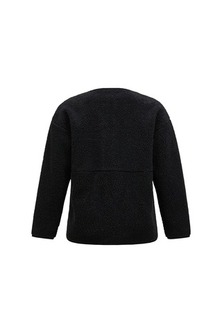 Peak Performance Peak Performance Heavy Pile Oversized Kadın Siyah Fleece 28860 Siyah