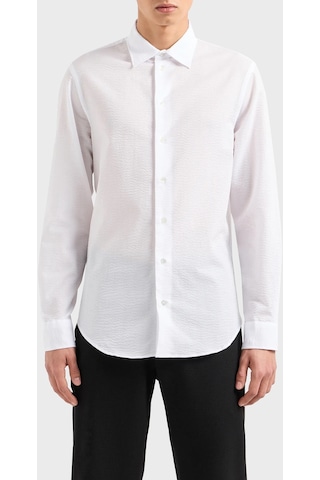 Emporio Armani Erkek Gömlek E31sm0 F1336 100 Beyaz