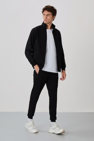 Tommy Life Anton Siyah Jogger Eşofman Takım - 85178 Siyah