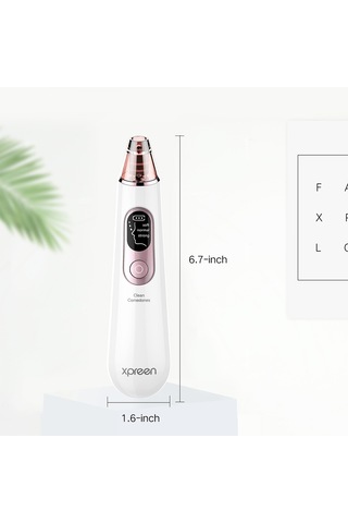 Sones Xpreen Şarj Edilebilir Gözenek Temizleyici Ev Yüz Güzellik Cihazı Led Ekran Ve 4 Prob İle