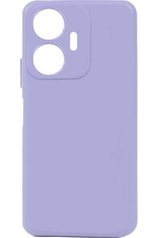 Zore Realme C55 Kılıf Msra Biye Silikon - Lila Lila