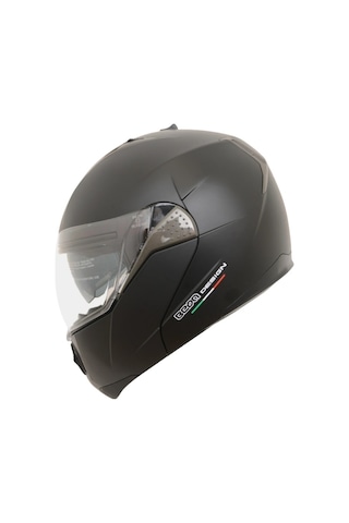 Beon B-700 Çene Açılır Vizörlü Kask Mat Siyah