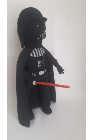 Amigurumi Darth Vader Karakter Oyuncak