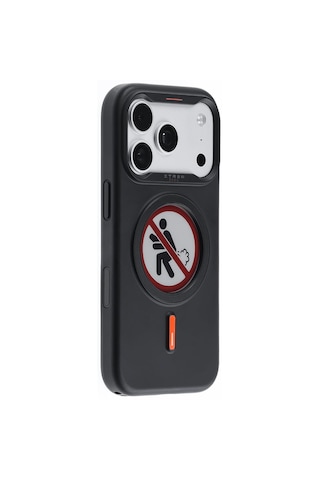 Xtrem Apple Uyumlu iPhone 17 Pro Max / 18 Pro Max Magsafe Özelleştirilebilir E-ınk Ekranlı Kılıf Siyah