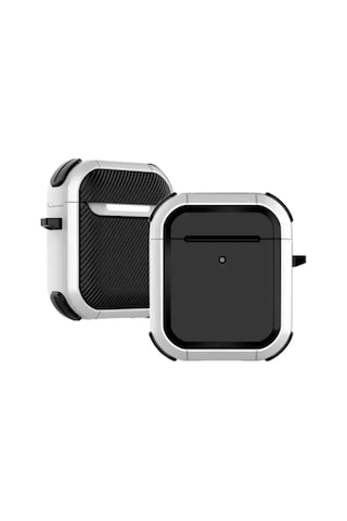 Newface Apple Airpods uyumlu2 2.nesil Tank Kılıf - Beyaz Çok Renkli
