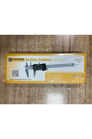 Meşem Dijital Kumpas 150Mm (6'')