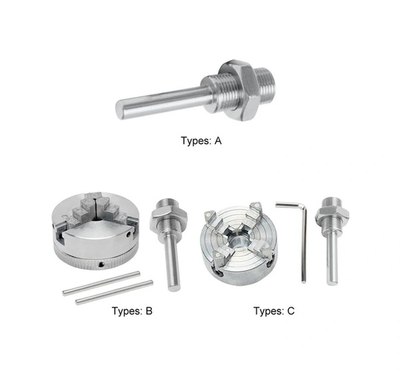Trendooze Sunshine022 4 Pençeli Mini Torna Aynası Seti - Z011 Ahşap İşleme Bağlantı Çubuğu Takımyıldızlı Aksesuarlı