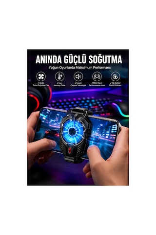 Telefon Soğutucu Fanlı Güçlü Motor Radyotör Soğutucu Renk