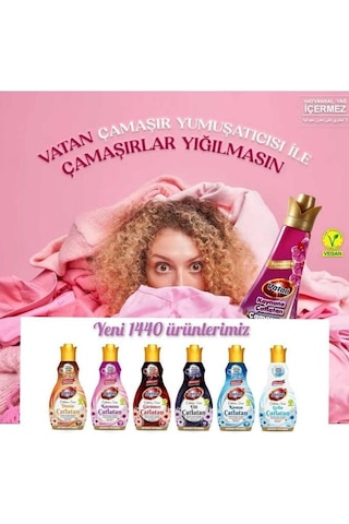 Vatan Komşu Çatlatan Konsantre 1440 Ml 60 Yıkama Tekli