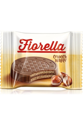 Fiorella Crunch Çikolatalı Gofret 20 Gr. 24'lü (1 Paket)