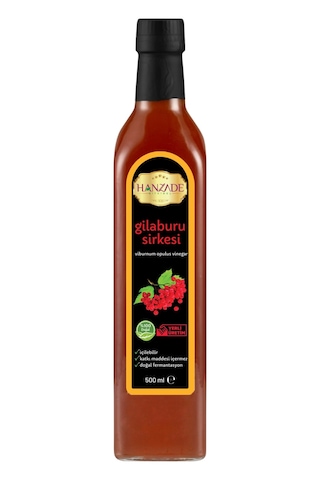 Hanzade Bitkisel Gilaburu Sirkesi 500 ML