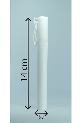 Boş Parfüm ve Kolonya Şişesi 10 ML 20 Adet Boş Plastik Şişe