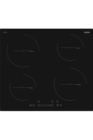 Vestel AO-6470 S Ankastre Ocak Siyah