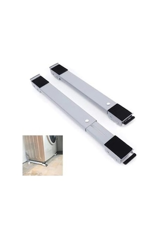 Ayarlanabilir Eşya Kaydırma Aparatı, Metal, 2 Parça