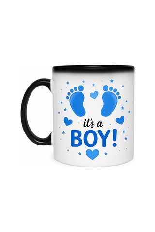 Sihirli Kupa Bebek Bebek Cinsiyet Sürprizi It's A Boy Siyah Siyah Sihirli Kupa Bebek Bebek Cinsiyet Sürprizi It's A Boy Siyah Siyah