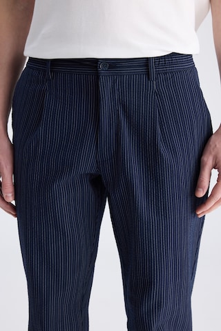 Twn Slim Fit Lacivert Çizgili Pamuklu Jogger Pantolon 4ec0305013442 101