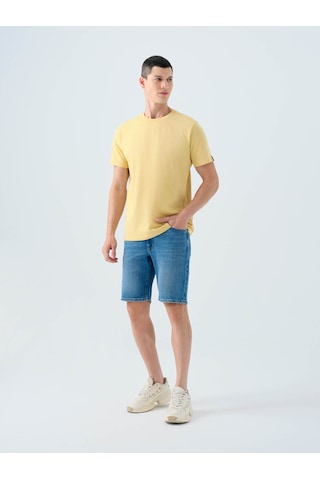 Loft Slim Fit Mavi Erkek Şort Lf2038745 Mavi